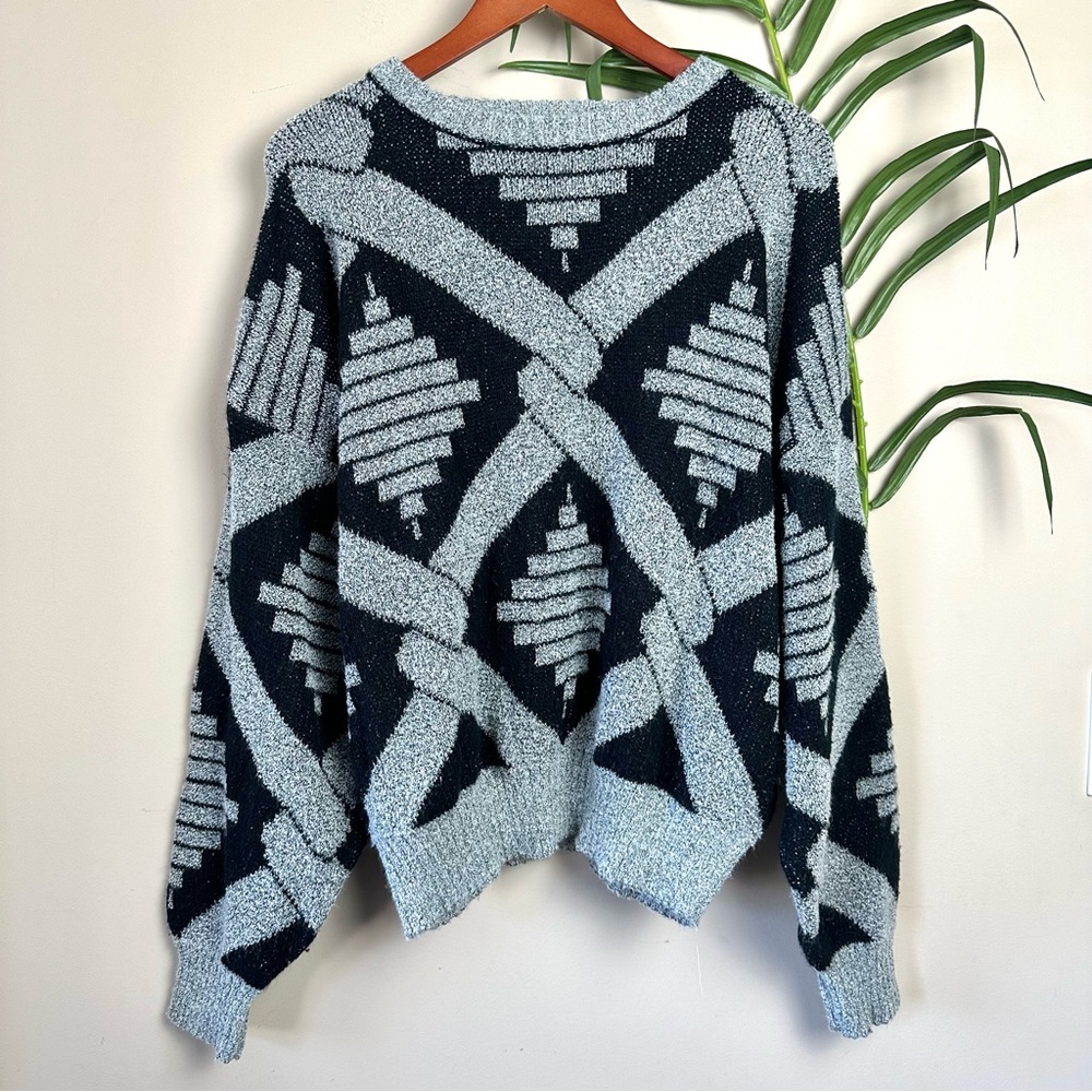 Vintage Nino Foriero Patterned Sweater